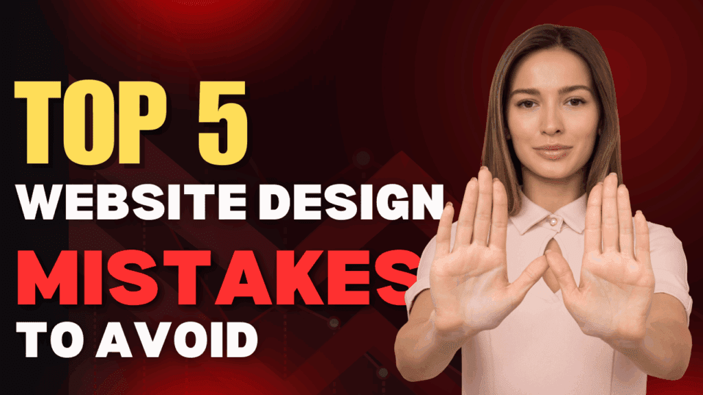 Top 5 Website Design Mistakes to Avoid
